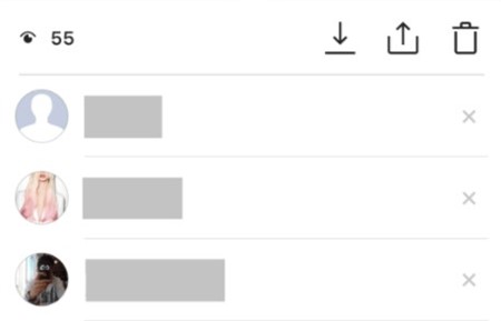 インスタグラム ストーリー 足跡 順番